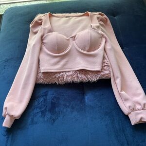 Elegant Pink Women's Top